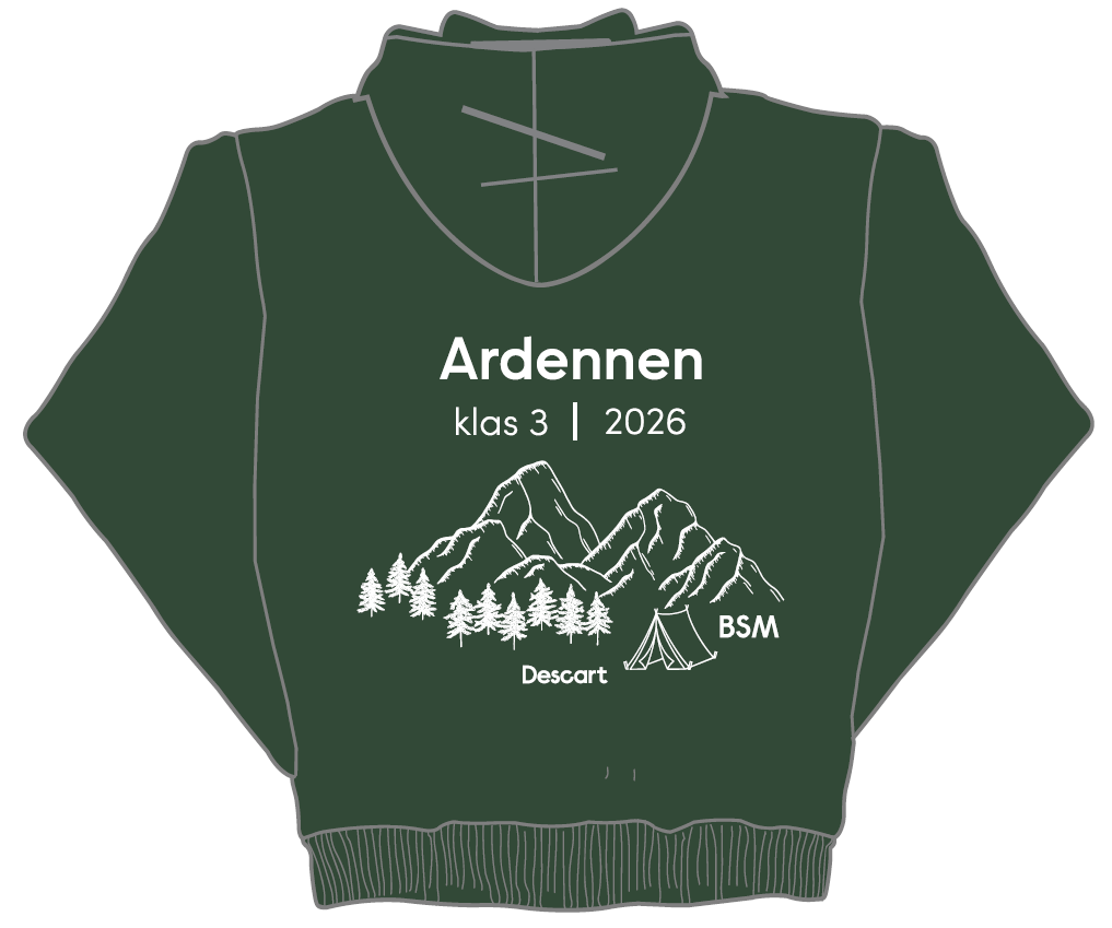 Werkweek vest Ardennen klas 3