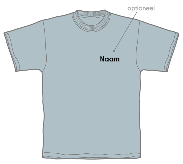 Werkweek sportshirt waterweek klas 1